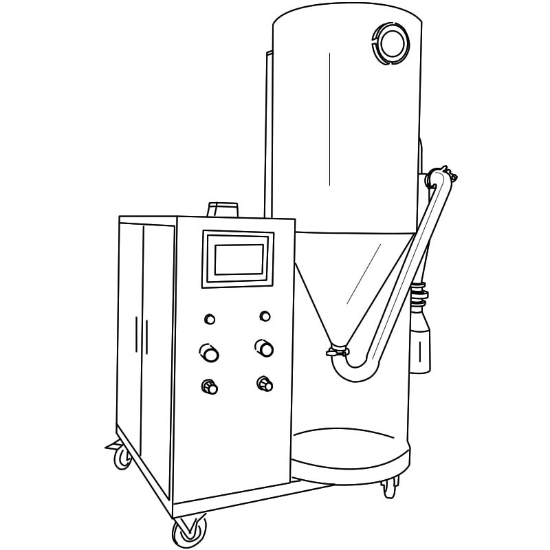 造粒噴霧干燥機(jī)GGZL-5000ml